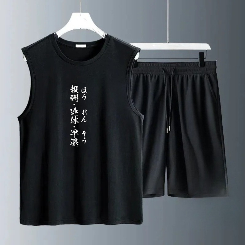 Summer Clothing Mens - Мужские комплекты майок 2026 года, летние,