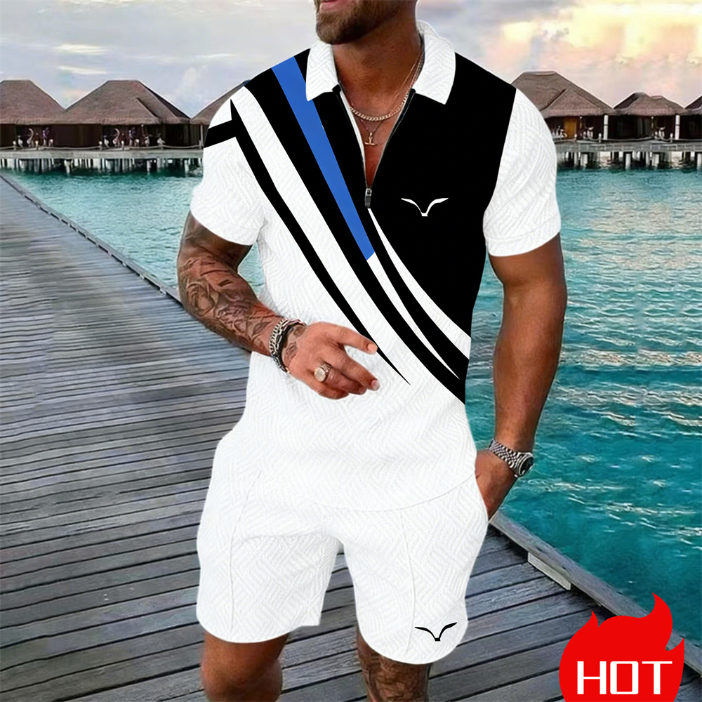 Summer Clothing Y2K - Летний комплект одежды в полоску в