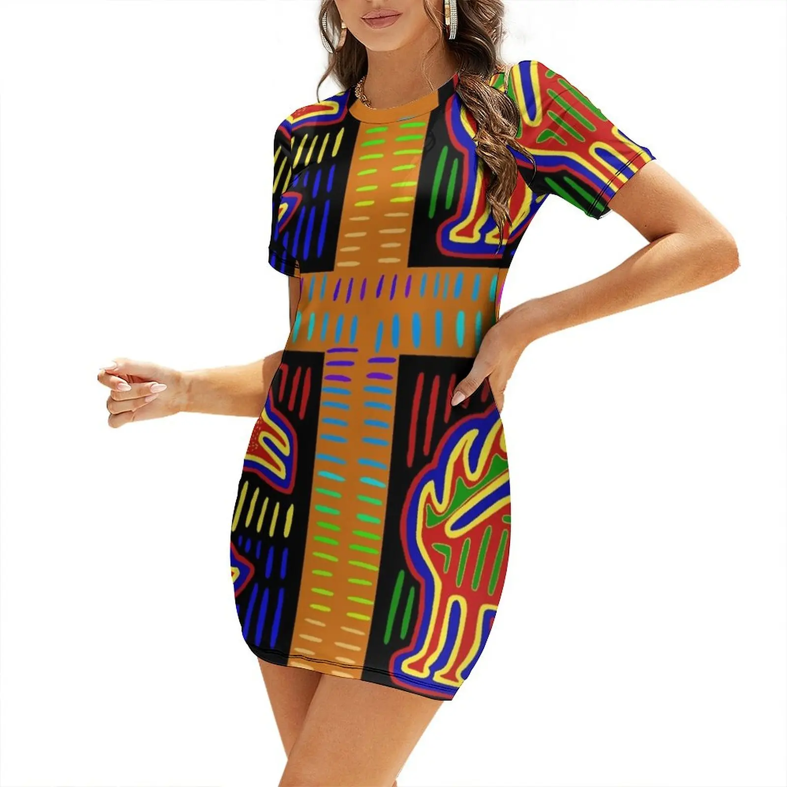 Summer Clothing Trends For Women 2026 - Платье Kuna Indian Caballo с короткими