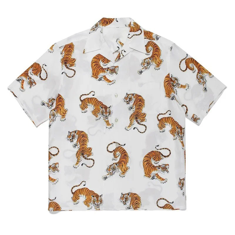 Summer Clothing Recommendations - Рекомендуемая летняя рубашка с тигровым принтом,
