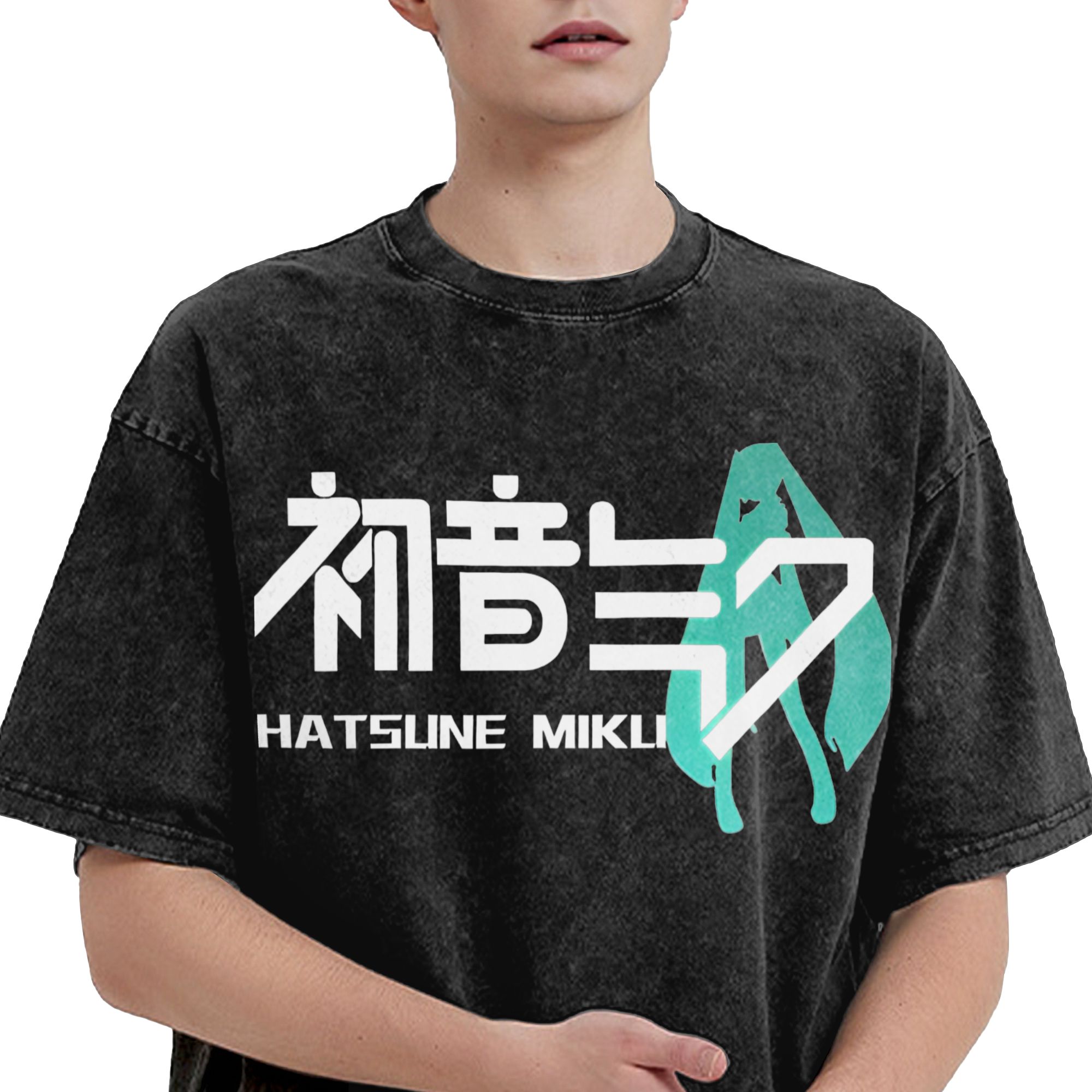 Футболка Miku Virtual Idol для – обзор и цена Summer Clothing H&M