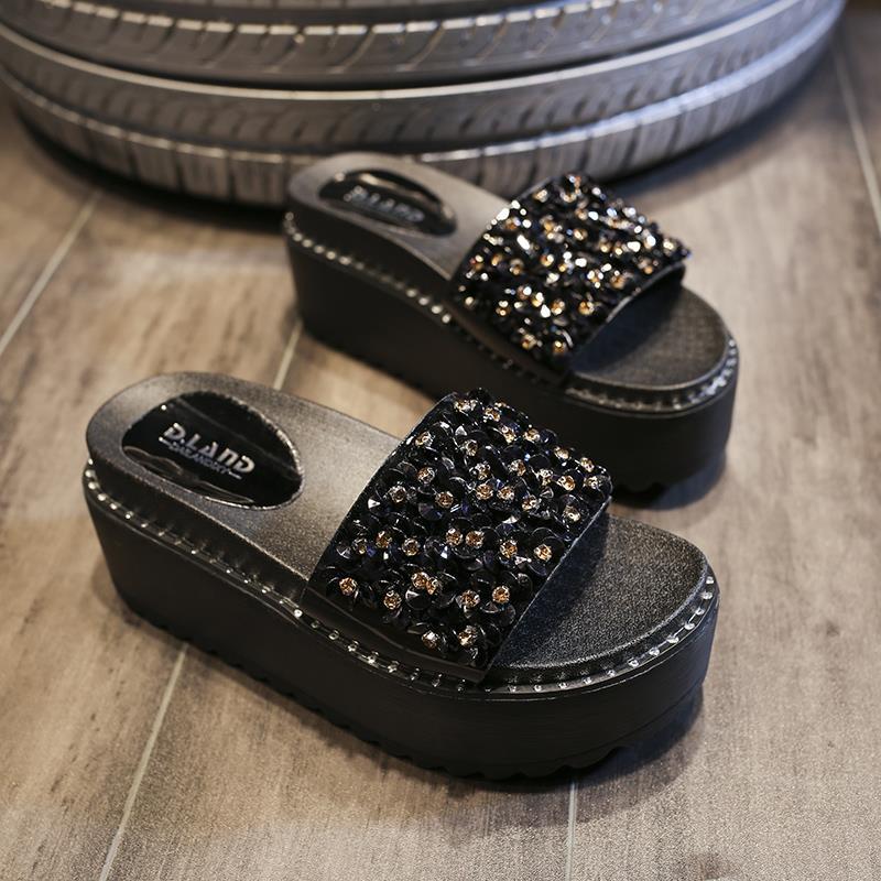 Шлепанцы женские с кристаллами – обзор и цена Flip Flop Jeweled