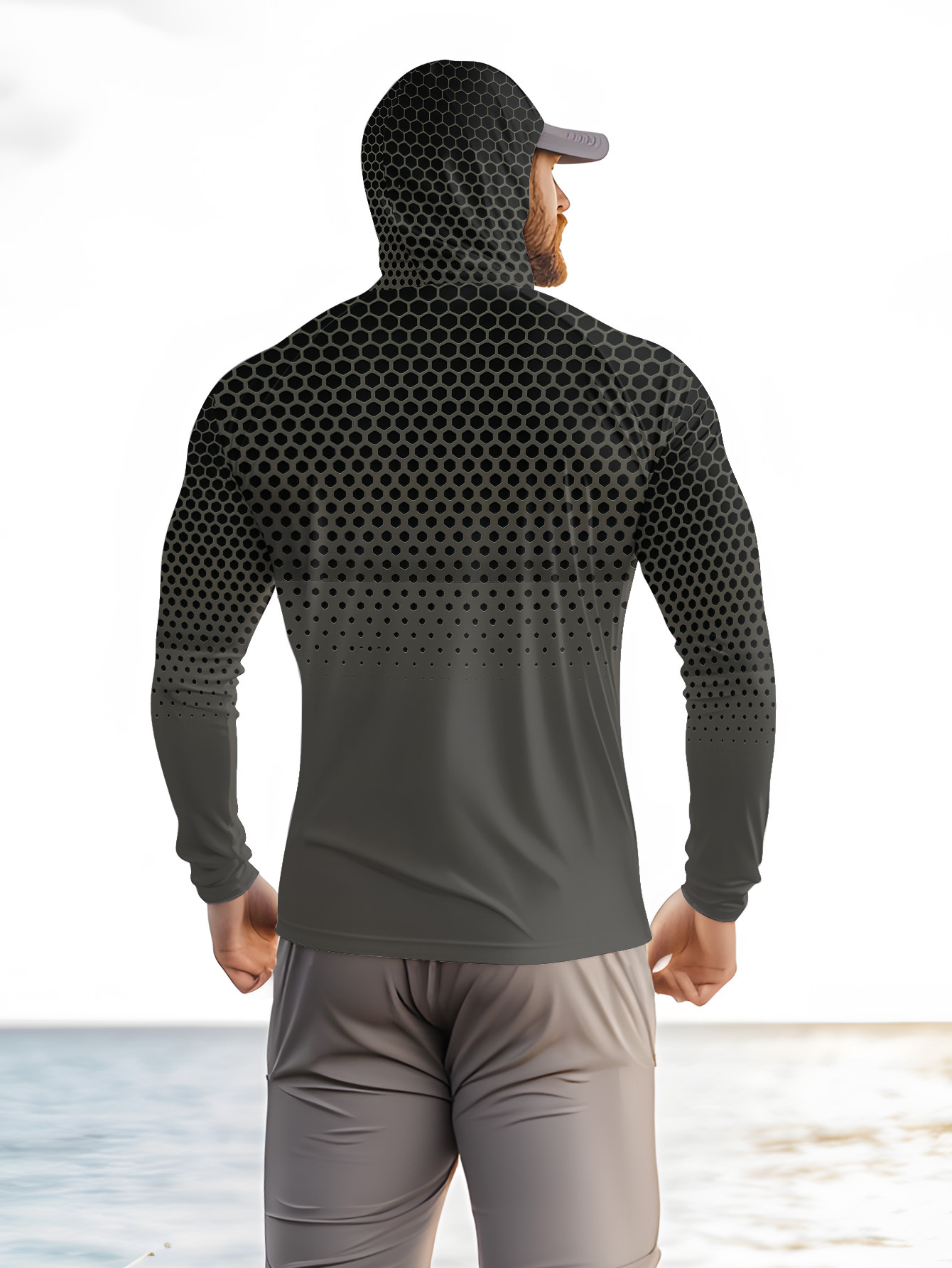 Мужская рубашка с капюшоном дл – обзор и цена Summer Clothing Mens