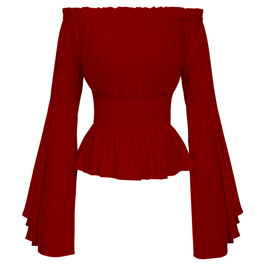 Готическая тонкая рубашка, рас – обзор и цена Summer Renaissance Clothing