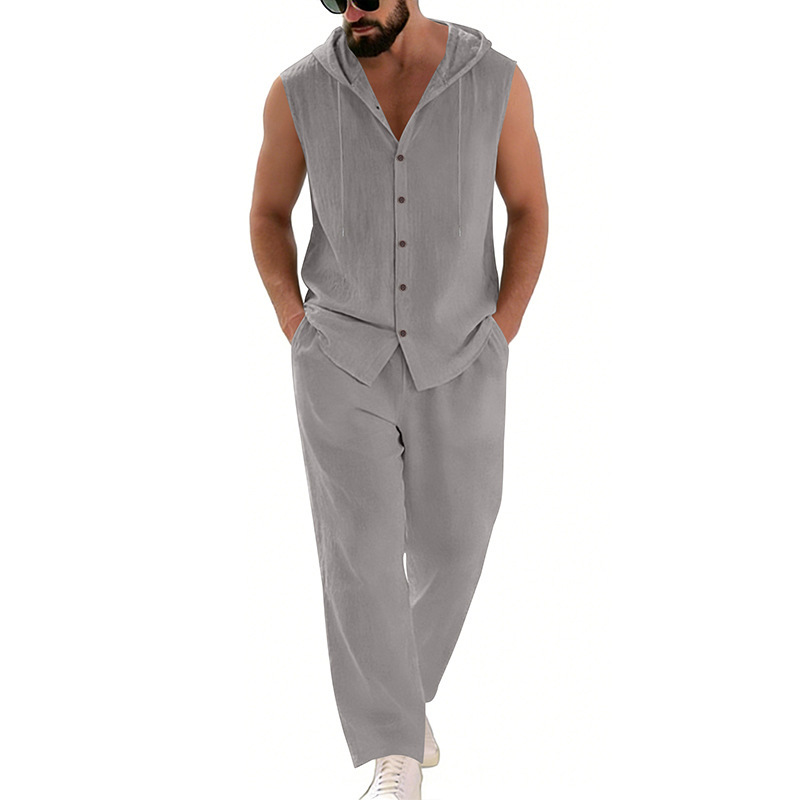 Мужской повседневный льняной к – обзор и цена Summer Clothing Mens