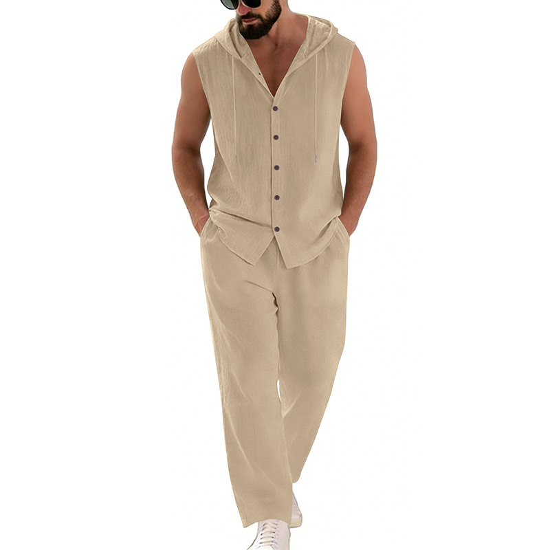 Мужской повседневный льняной к – обзор и цена Summer Clothing Mens