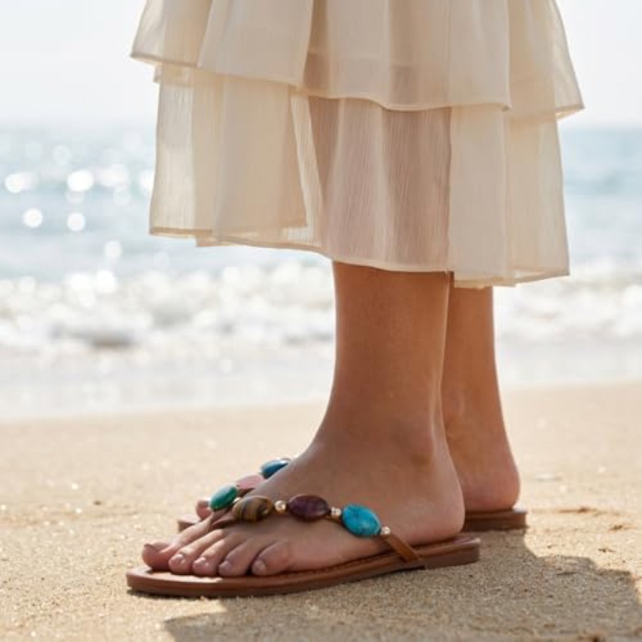 Женские сандалии с украшениями – обзор и цена Flip Flop Jeweled